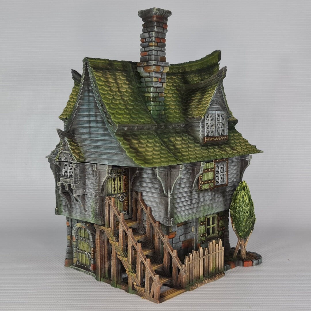 Cabbagetop House - 28mm DND/Wargame/RPG Terrain