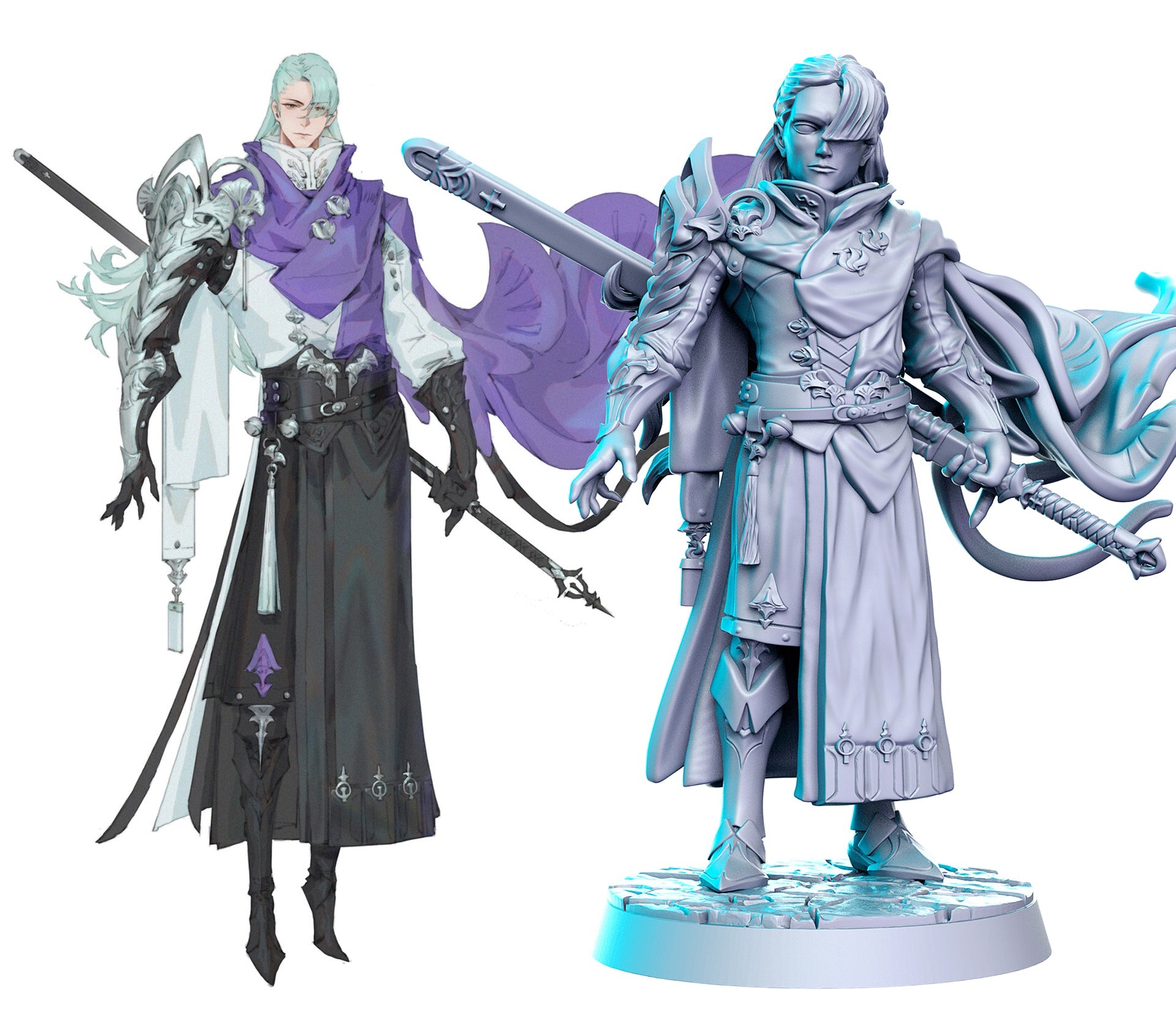 Neokingdom II Miniatures | Fantasy Miniature | RN Estudio