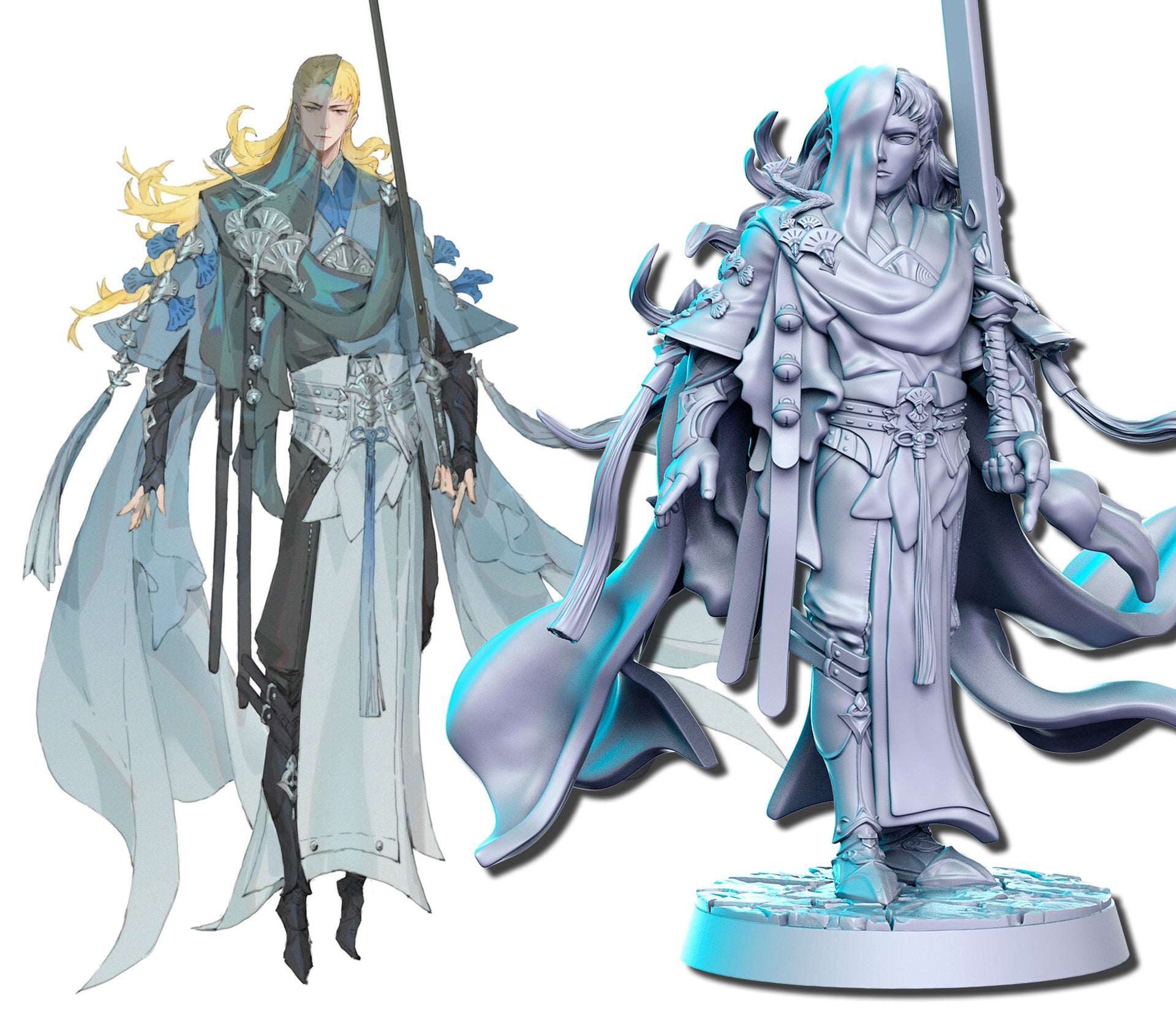 Neokingdom II Miniatures | Fantasy Miniature | RN Estudio