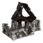 Ruined Medieval House C - 28mm DND/Wargame/RPG Terrain