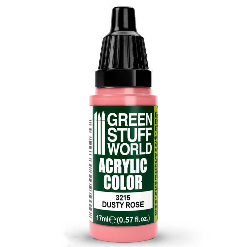 Green Stuff World Acrylic Color Paint - DUSTY ROSE 17ml
