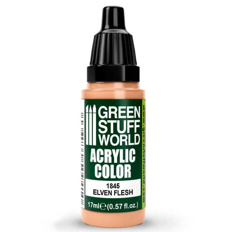 Green Stuff World Acrylic Color Paint - ELVEN FLESH 17ml