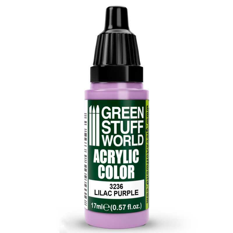 Green Stuff World Acrylic Color Paint - LILAC PURPLE 17ml