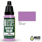 Green Stuff World Acrylic Color Paint - LILAC PURPLE 17ml