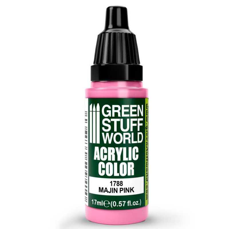 Green Stuff World Acrylic Color Paint - MAJIN PINK 17ml