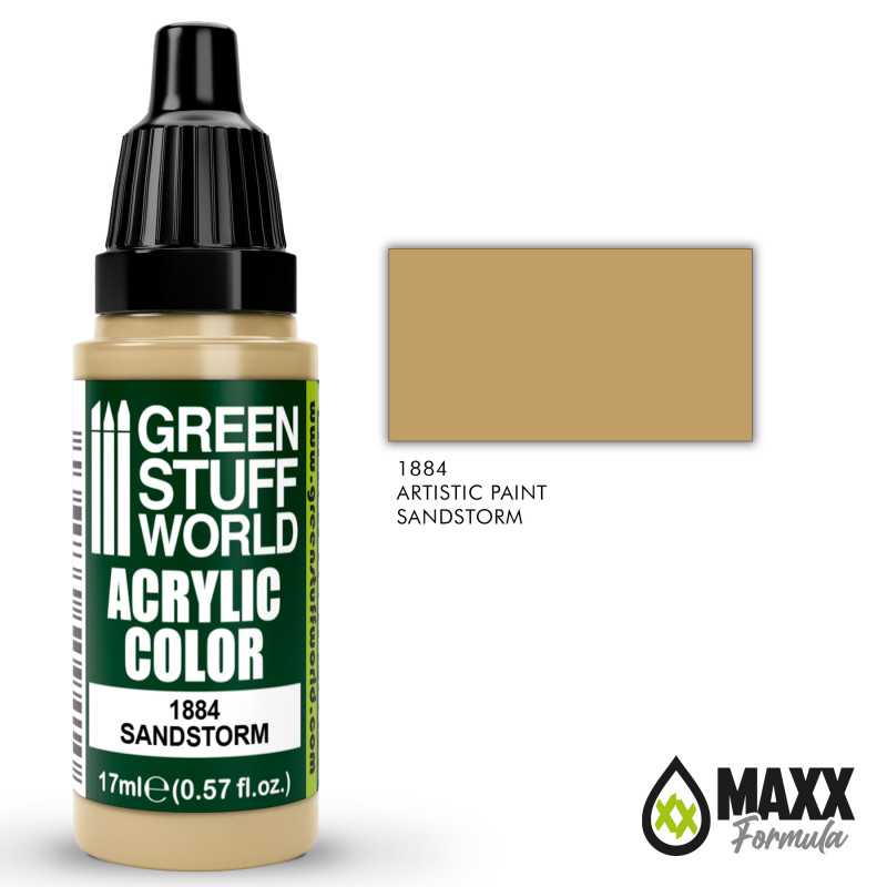Green Stuff World Acrylic Color Paint - SANDSTORM 17ml