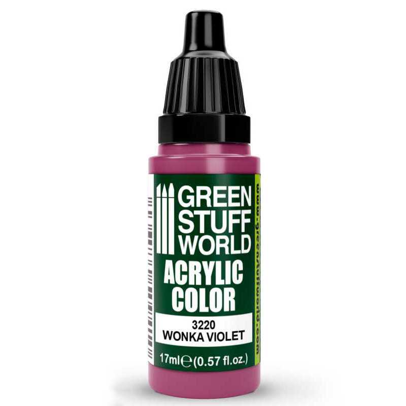 Green Stuff World Acrylic Color Paint - WONKA VIOLET 17ml