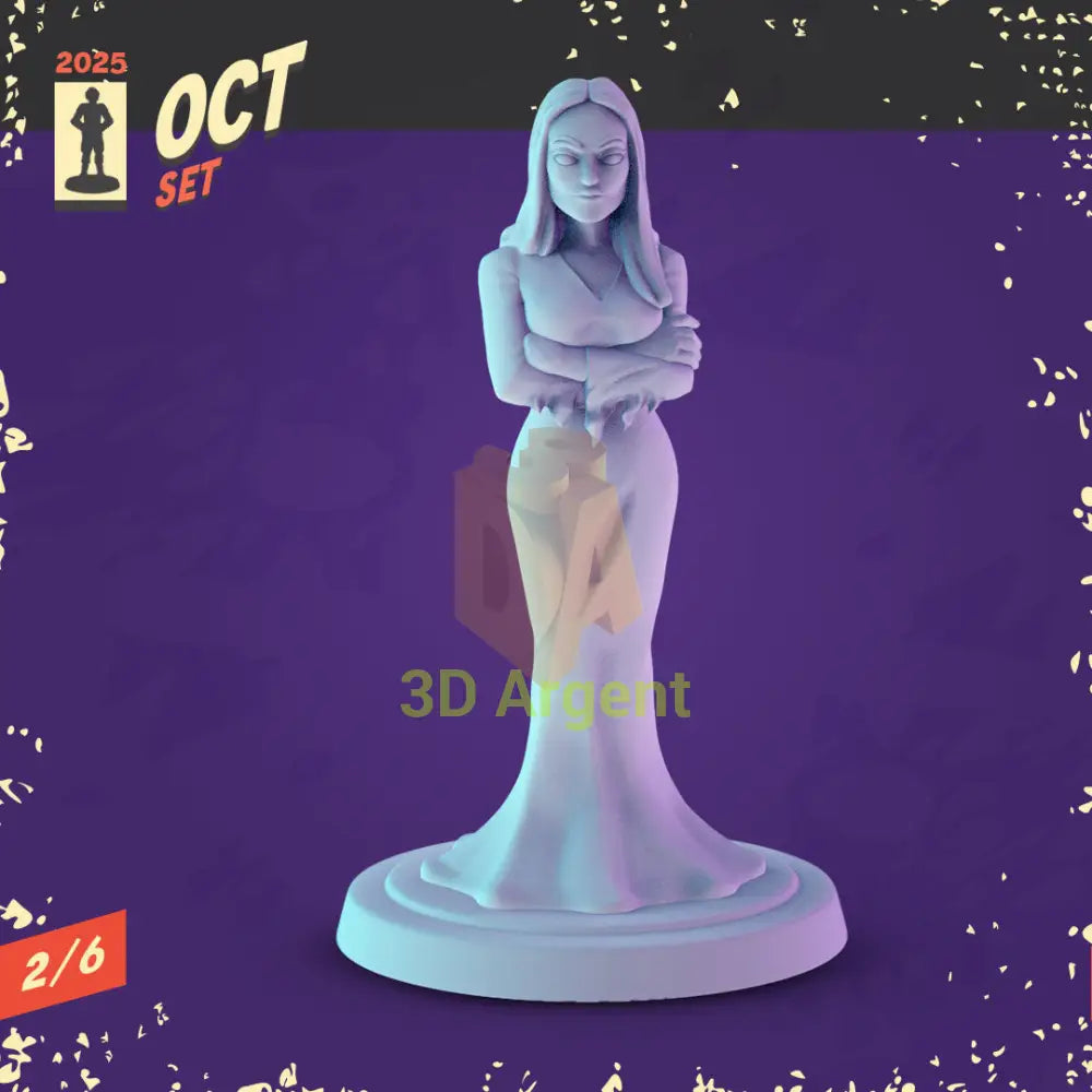 Addams Family Figures compatible D&D DragonLance Miniatures Pop Minis