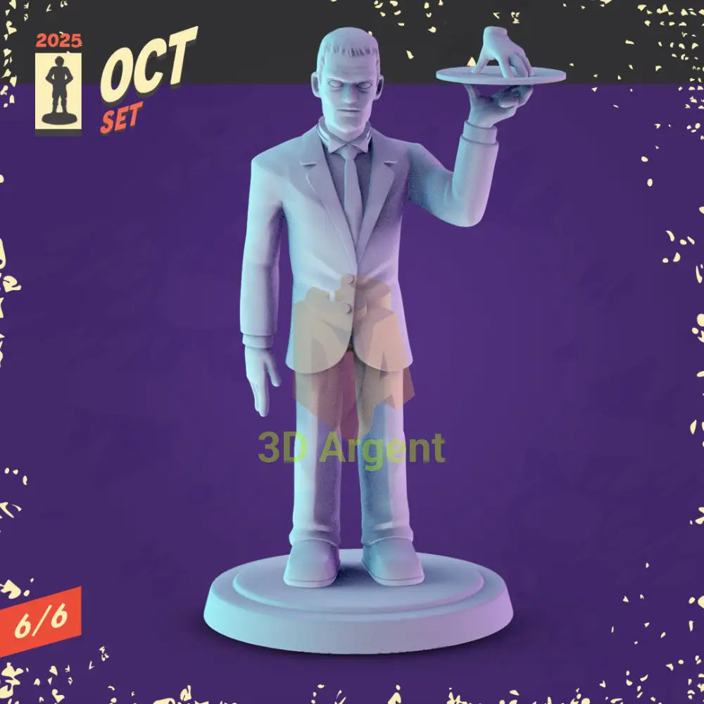 Addams Family Figures compatible D&D DragonLance Miniatures Pop Minis