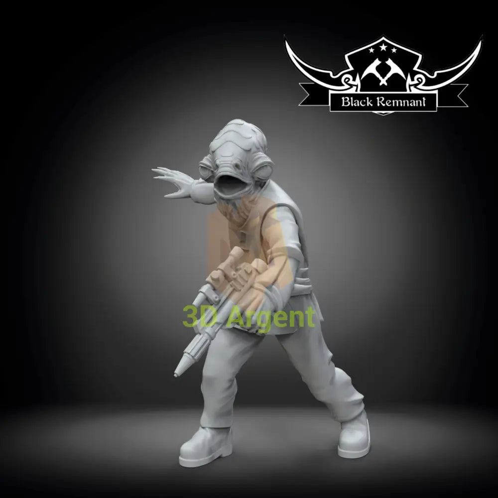 Admiral Ackbar - Star Wars Legion compatible 3D Printed Resin Miniatures