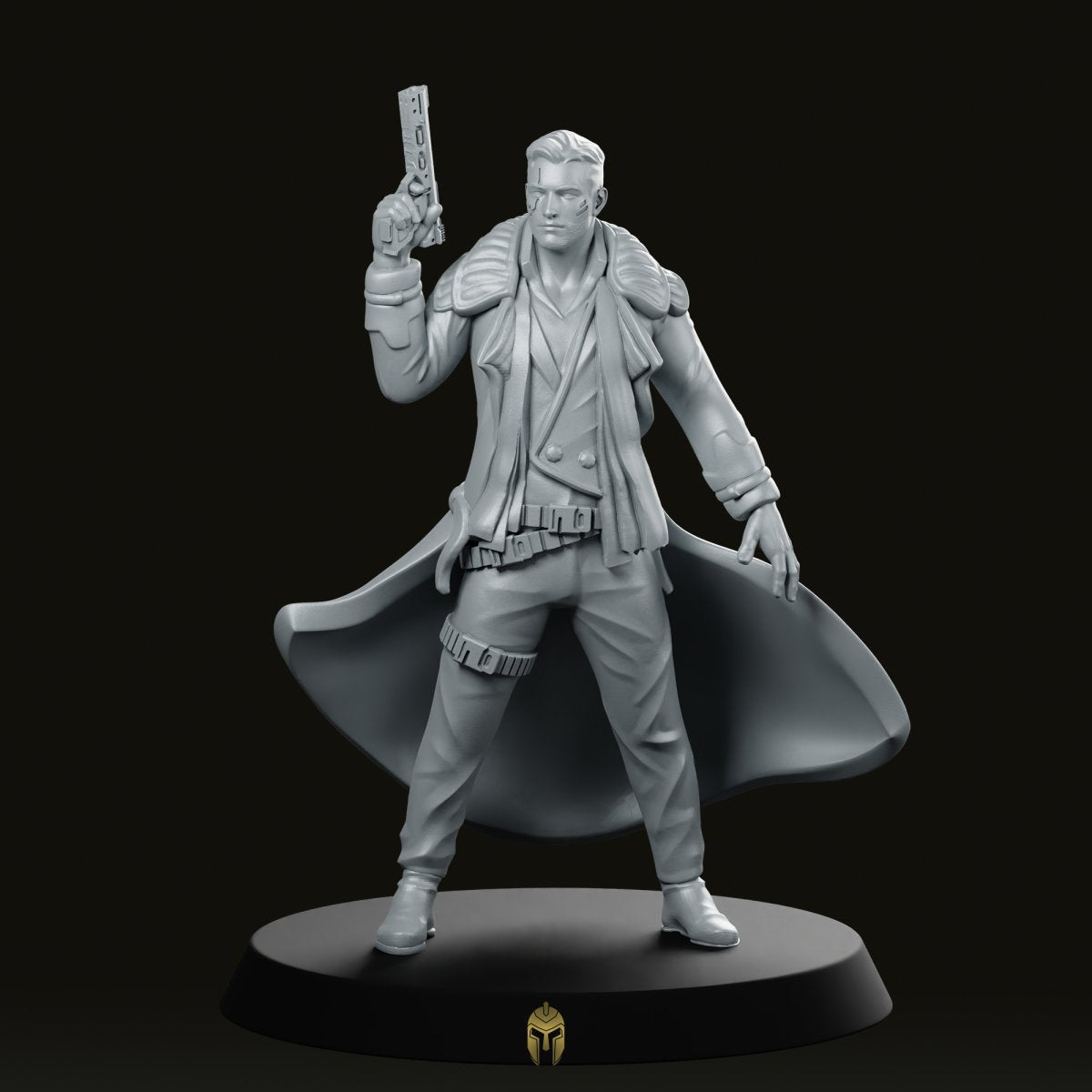 Agent Clive Smith 01A Cyberpunk Miniature