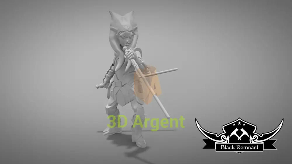 Ahsoka Tano- Star Wars Legion compatible 3D Printed Resin Miniatures