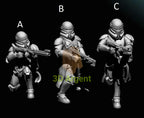 Airbourne Clone Troopers- Star Wars Legion 3D Printed Resin BlueWolf Miniatures