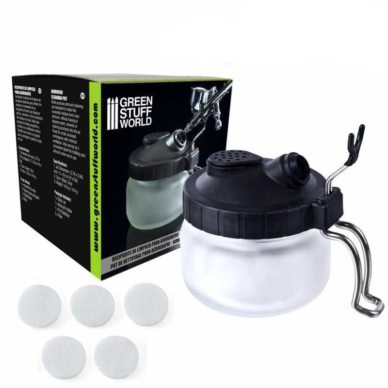 Green Stuff World Airbrush Cleaning Pot