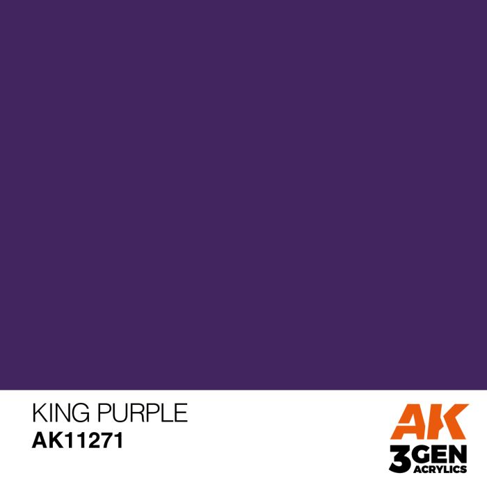 AK Interactive 3rd Gen Acrylic - King Purple Color Punch AK11271