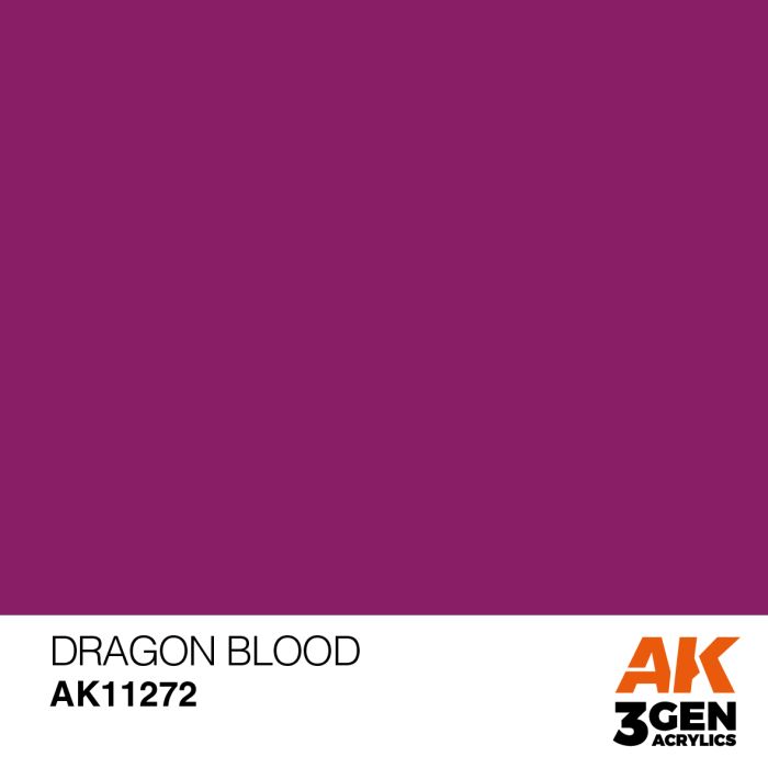 AK Interactive 3rd Gen Acrylic - Dragon Blood Color Punch AK11272