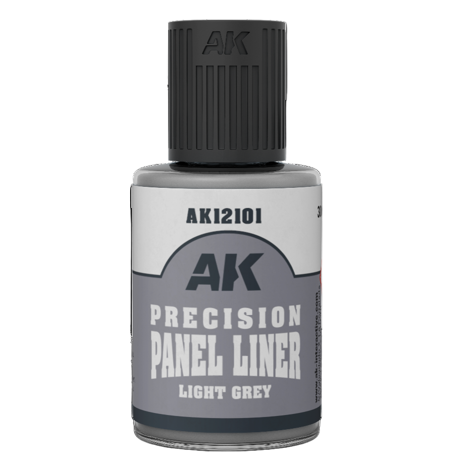 AK Interactive Precision Panel Liner - Light Grey