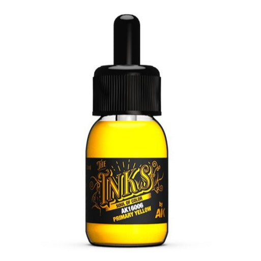 AK Interactive - The Inks - Primary Yellow AK16006