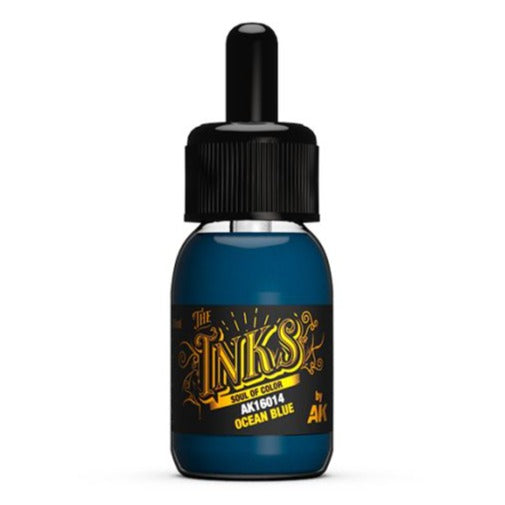 AK Interactive - The Inks - Ocean Blue AK16014