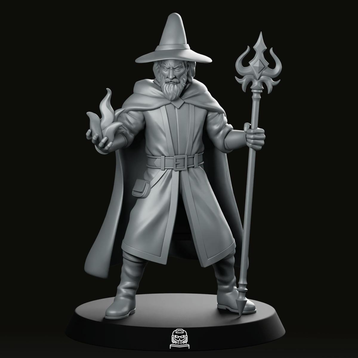 Althas Fenrow Wizard Miniature