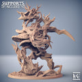 Feralia on Ancient Forest Primordial | Sylvan Knights | Fantasy D&D Miniature | Artisan Guild