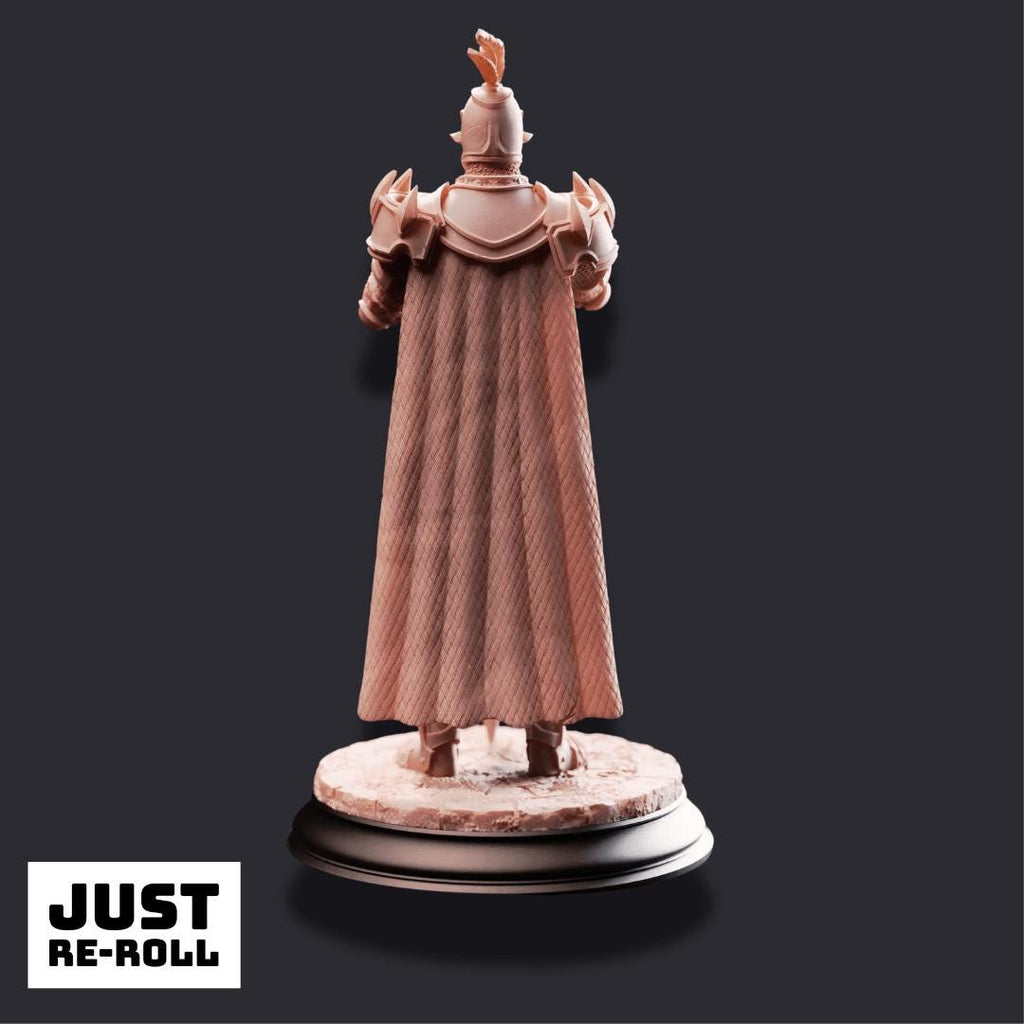 Arcane Armour of the Bastion - 3D Fighter Miniature