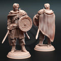 Arion Midrun Human Fighter - 3D Printed Fighter Character Miniature