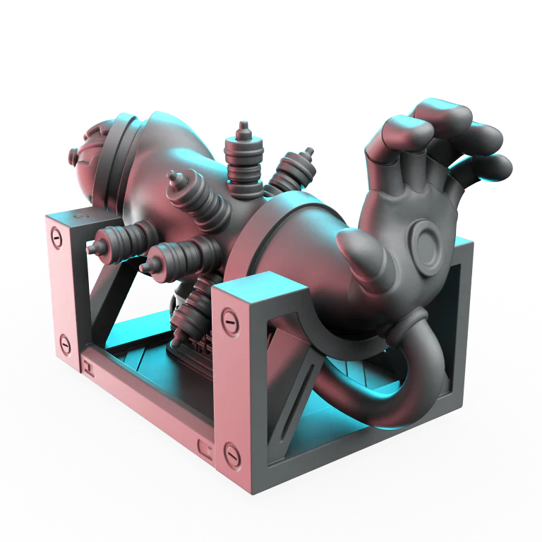 Arm Blaster | Terrain | Sci-Fi Miniature | C27 Studio