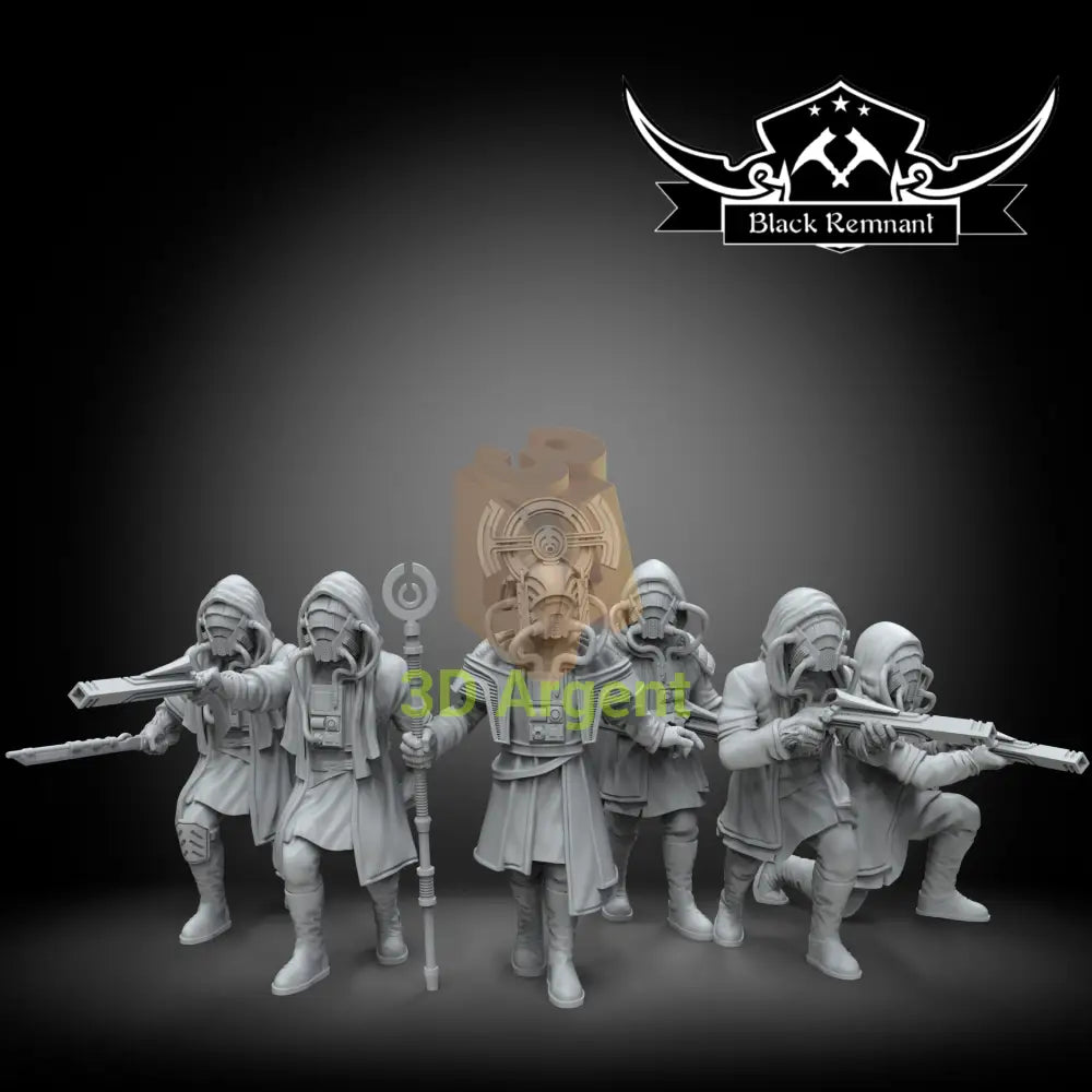 Ashiga clan and their Queen | Star Wars Legion Scale | 3D Printed Resin Miniature | Black Remnant Miniatures | 12K High Detail