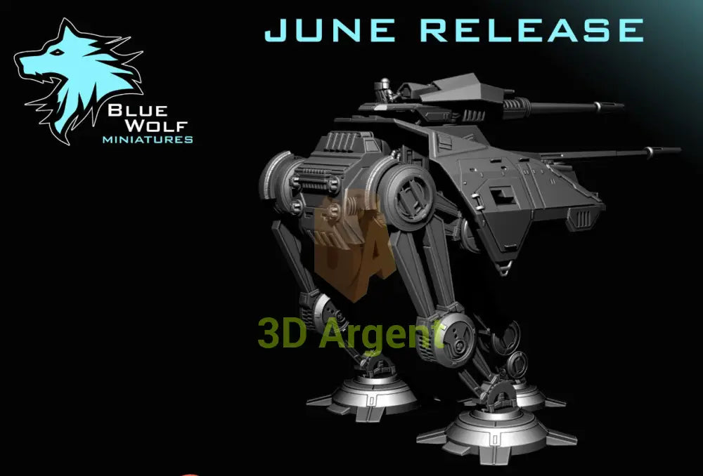 AT-AP - Star Wars Legion 3D Printed Resin BlueWolf Miniatures