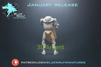 B2 RP Super  Battle Droids Star Wars Legion 3D Printed Resin BlueWolf Miniatures
