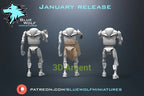 B2 RP Super  Battle Droids Star Wars Legion 3D Printed Resin BlueWolf Miniatures