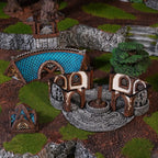 Elven Council Chamber - 28mm DND/Wargame/RPG Terrain