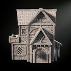 Medieval Scenery - Apothecary House 28mm DND/Wargame/RPG Terrain