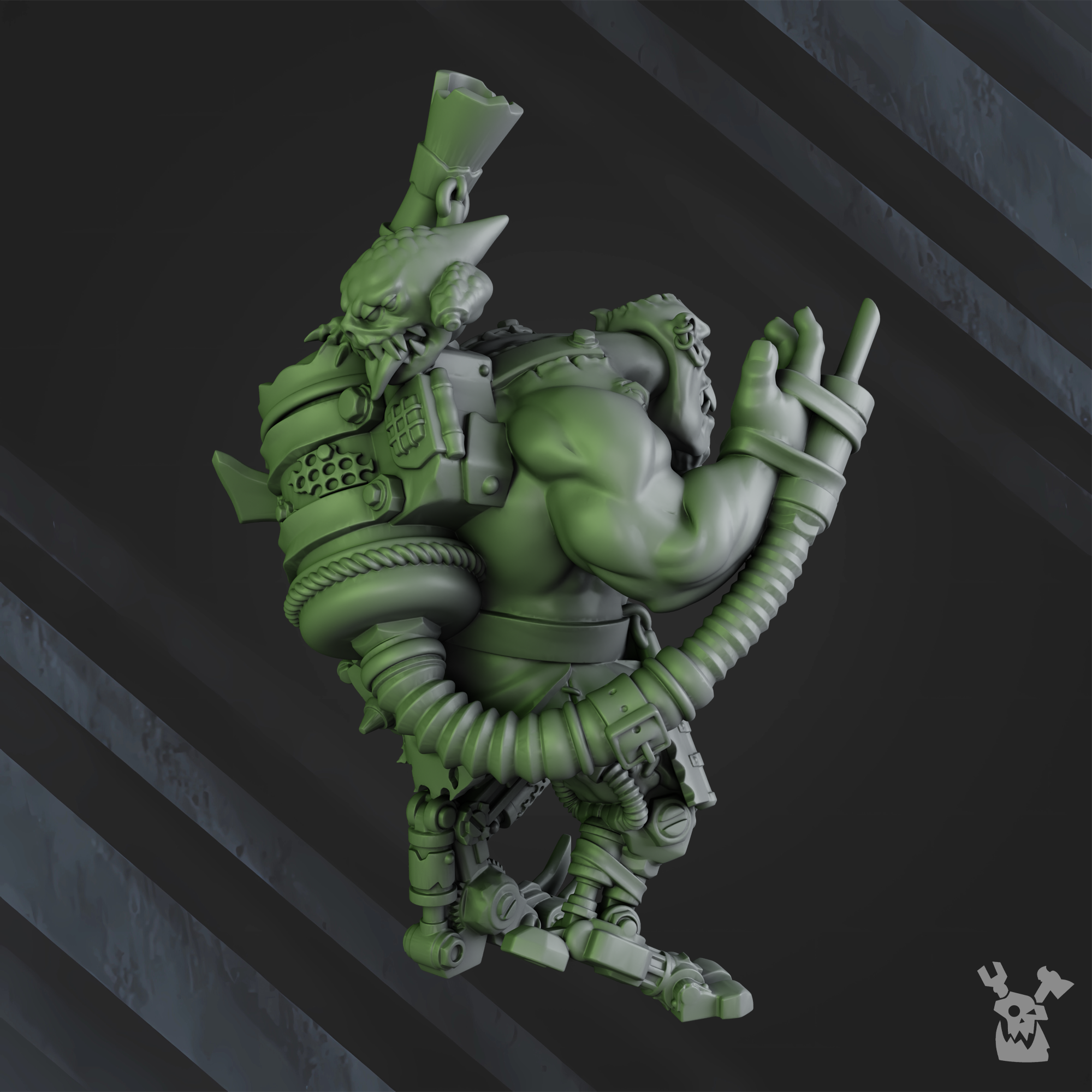 Lecta 'Da Sawbones | Orc Marauders | Grimdark Miniature | DakkaDakka