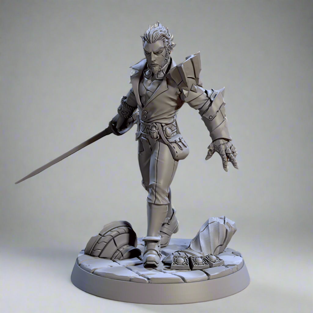 Drake Riftwalker | Temple of Ifrit | Fantasy D&D Miniature | Artisan Guild