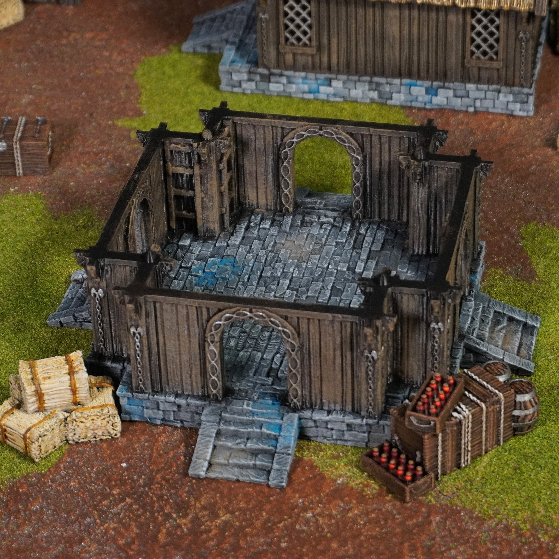 Barracks - 28mm Tabletop Terrain for Epic Adventures