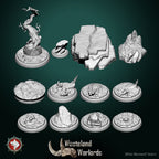 Dungeons and Dragons Models - Wasteland Warlords - Set by White Werewolf Tavern