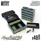 Green Stuff World Basic Colors Mega Paint Set - Vol. 1.0