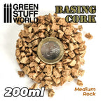 Green Stuff World: Medium Basing Cork Grit - 200ml