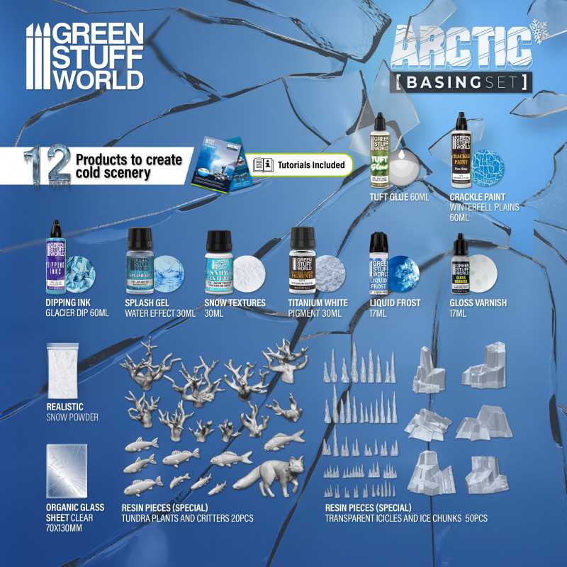 Green Stuff World - Environment Set - Arctic Basing Set