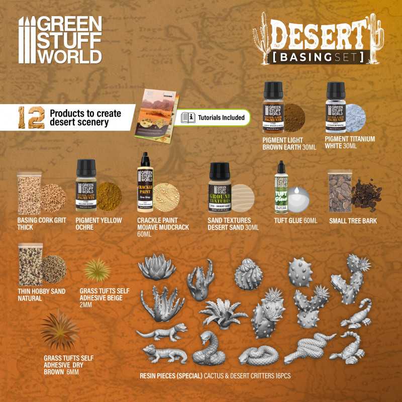 Green Stuff World - Environment Set - Desert