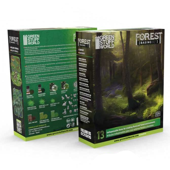 Green Stuff World - Environment Set - Forest Basing