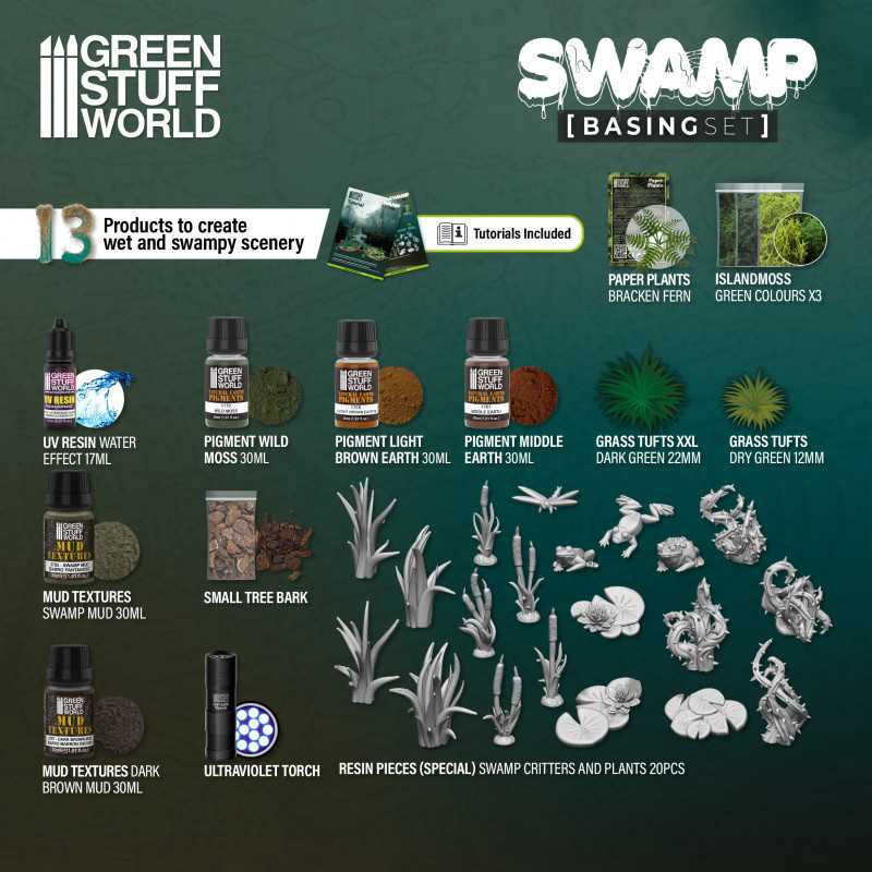 Green Stuff World - Environment Set - Swamp