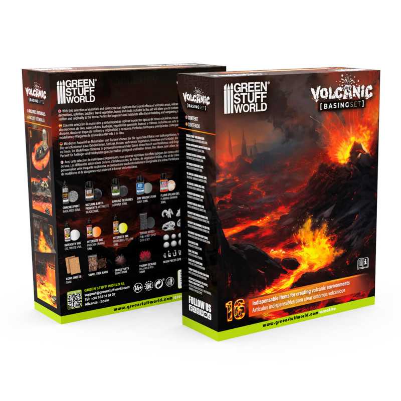 Green Stuff World - Environment Basing Sets - Volcanic