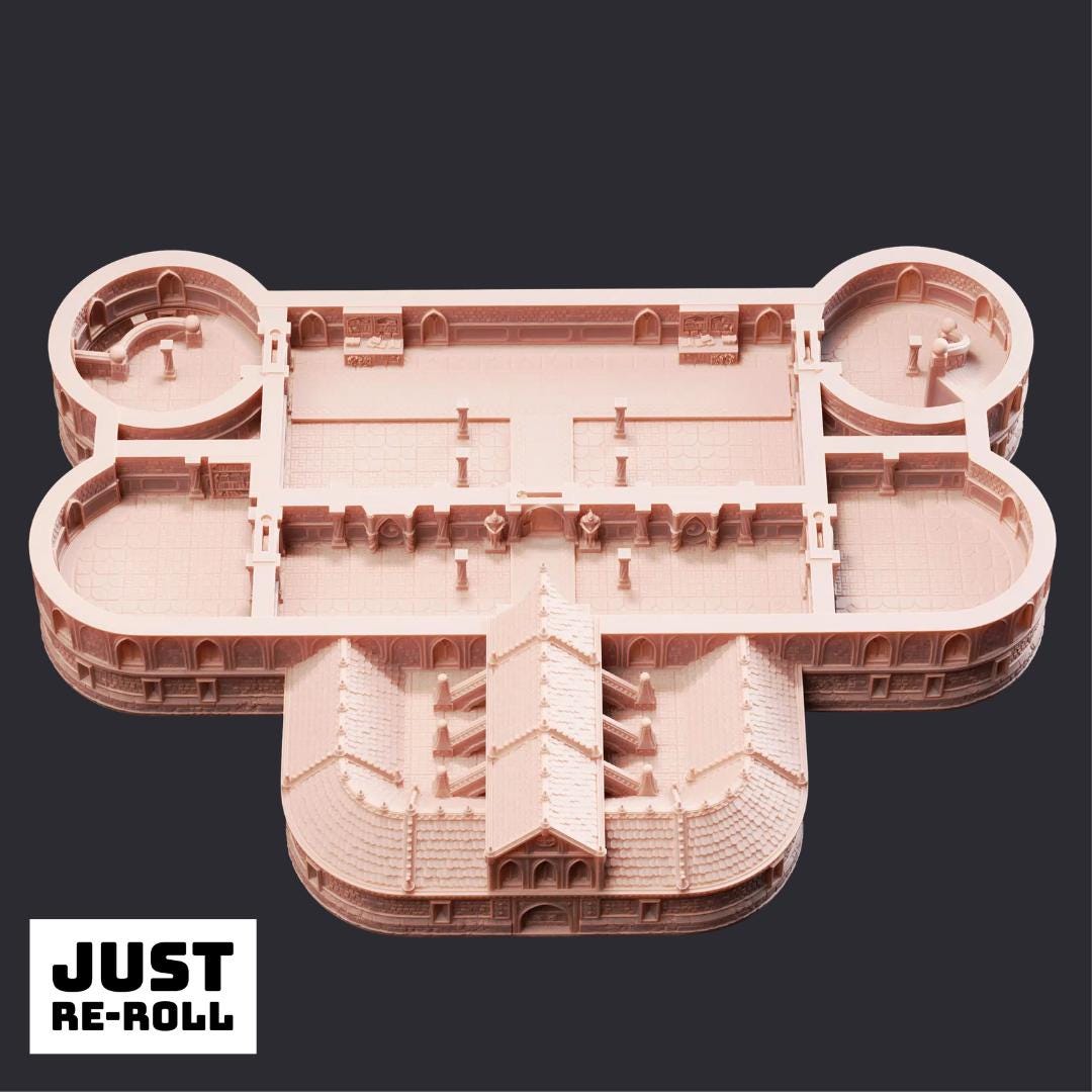Bastion of the Wandering Mage - 3D Printed Fortress Terrain