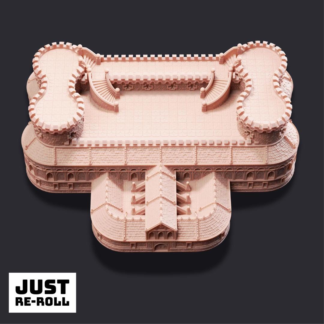 Bastion of the Wandering Mage - 3D Printed Fortress Terrain