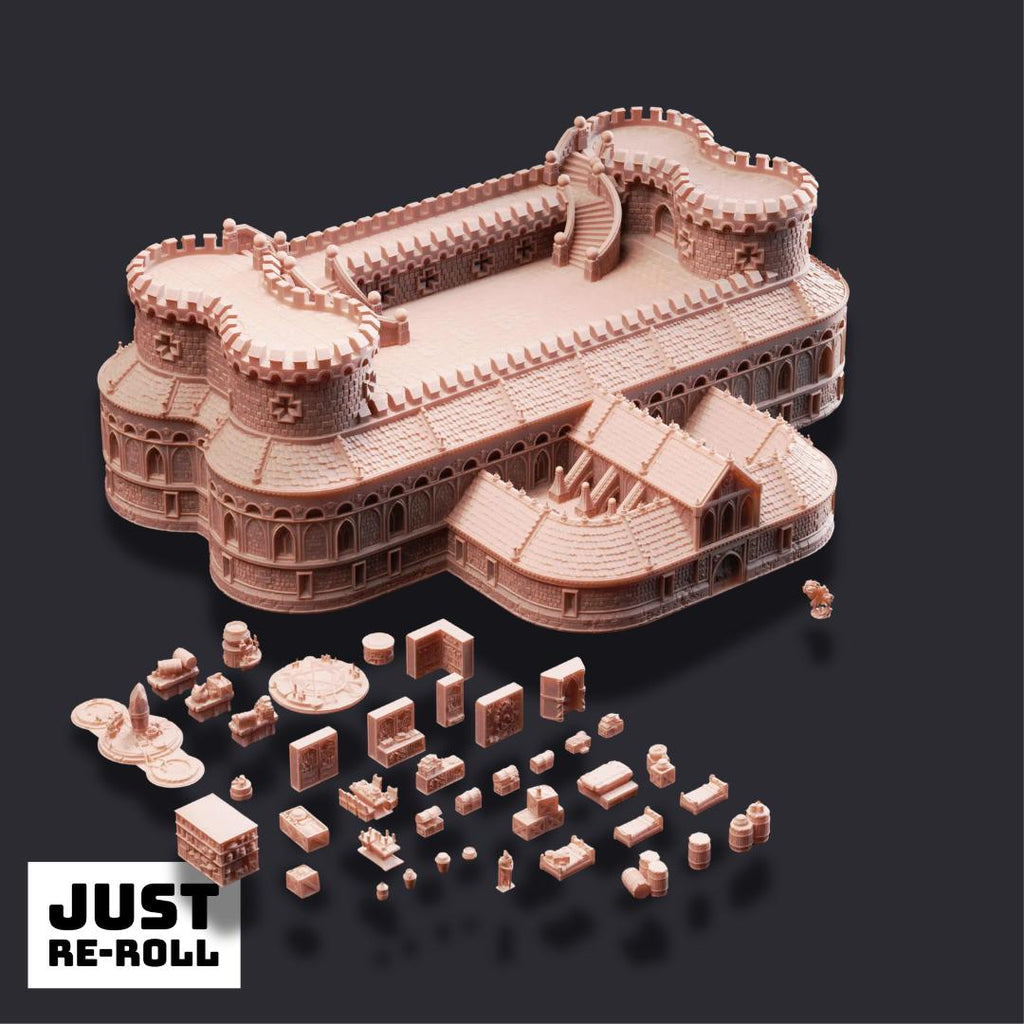 Bastion of the Wandering Mage - 3D Printed Fortress Terrain