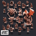 Bastion of the Wandering Mage Complete Miniatures & Campaign Set - DnD 3D Miniatures