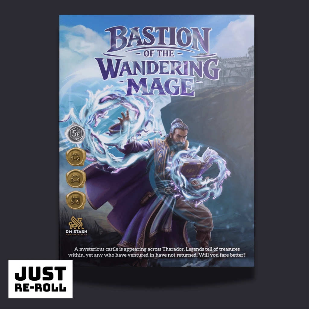 Bastion of the Wandering Mage Complete Miniatures & Campaign Set - DnD 3D Miniatures